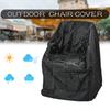 Outdoor Garden Waterproof Chair Cover Patio Chair Protection Cover Rain Dustproof Sun-proof Stacked Furniture Protector Cover