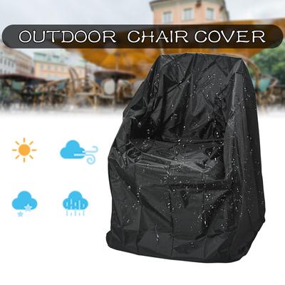 Stacked Chair Dust Cover Storage Bag Rain Dustproof Waterproof Chair Sofa Protector Cover For Outdoor Garden Furniture Cover