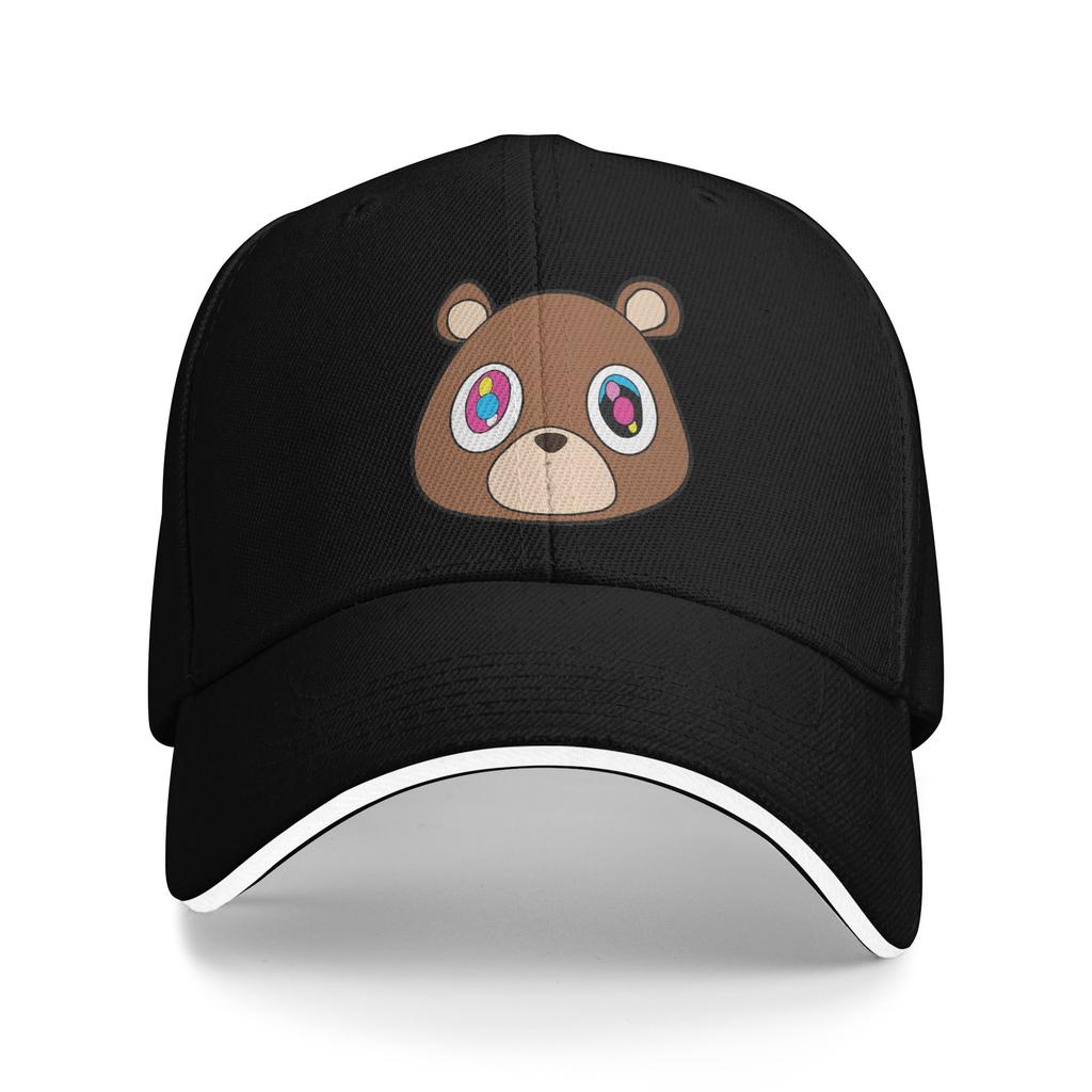 Custom Fashion Popular Singer Kanye West Baseball Cap Unisex WoUnisex Adjustable Adult  Dad Hat Summer Sun Hat