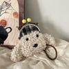 High-end, Cute and Warm Dog Bag, Puppy Earphone Bag, Toy Coin Purse