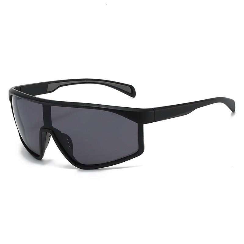 Y2K Style Polygonal Frame Sunglasses Cycling Hiking Outdoor Sports UV400 Protection Gradient Lens