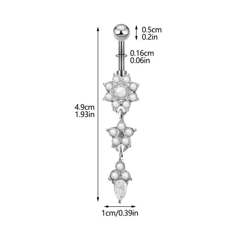Fake Bauch Bauchring Ohne Piercing Nabel Bauchnabel Kristall Knorpel Clip-Ohrringe Körperschmuck Zubehör