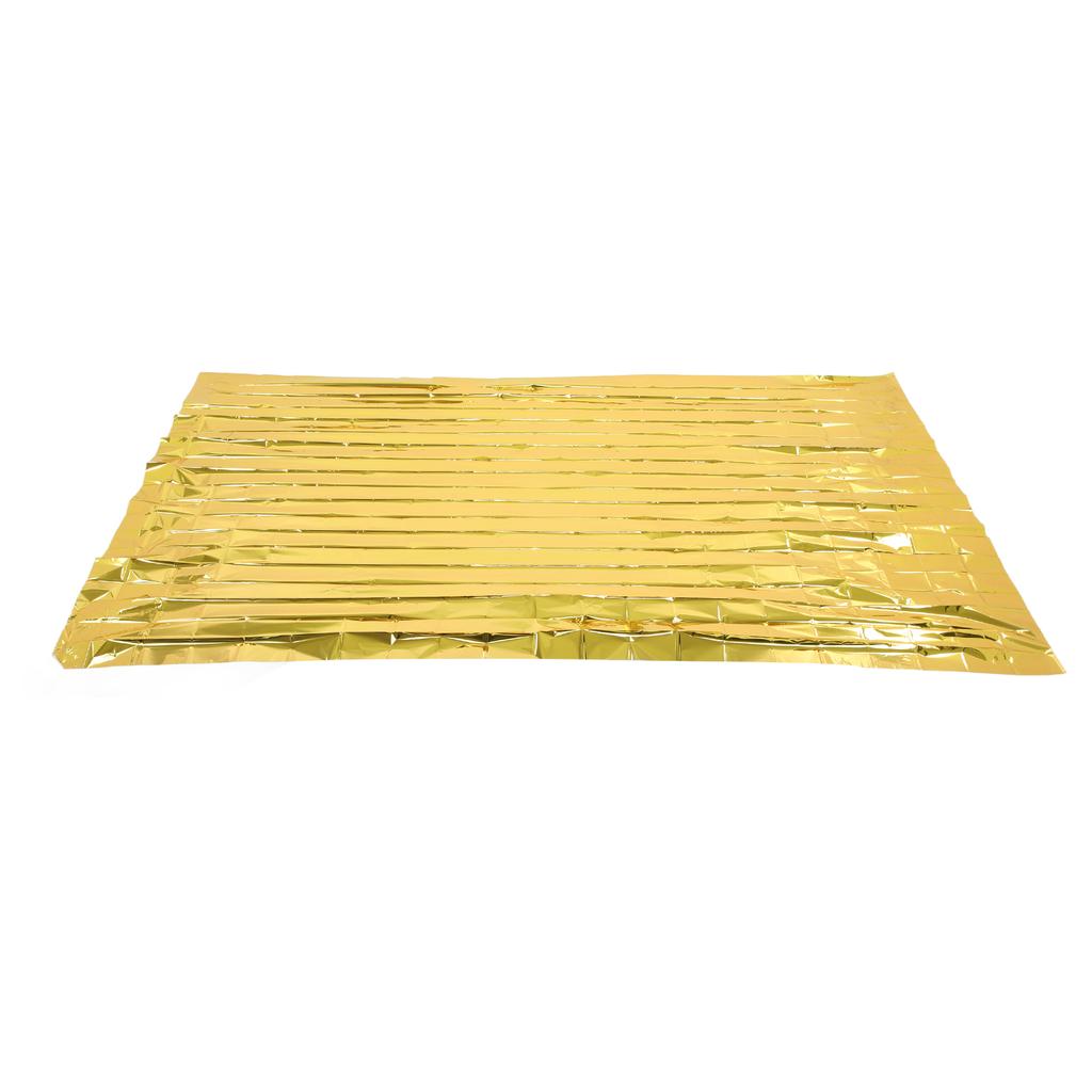 Emergency Blankets Foldable PET Aluminized Film Thermal Blanket Portable Survival Blanket for Journey Camping Outdoors