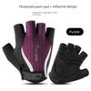 West Rider Cycling Half-Finger Gloves Mountain Road Bike Shock-Absorbing Breathable Bicycle Anti-Slip Sports Gloves Equipment