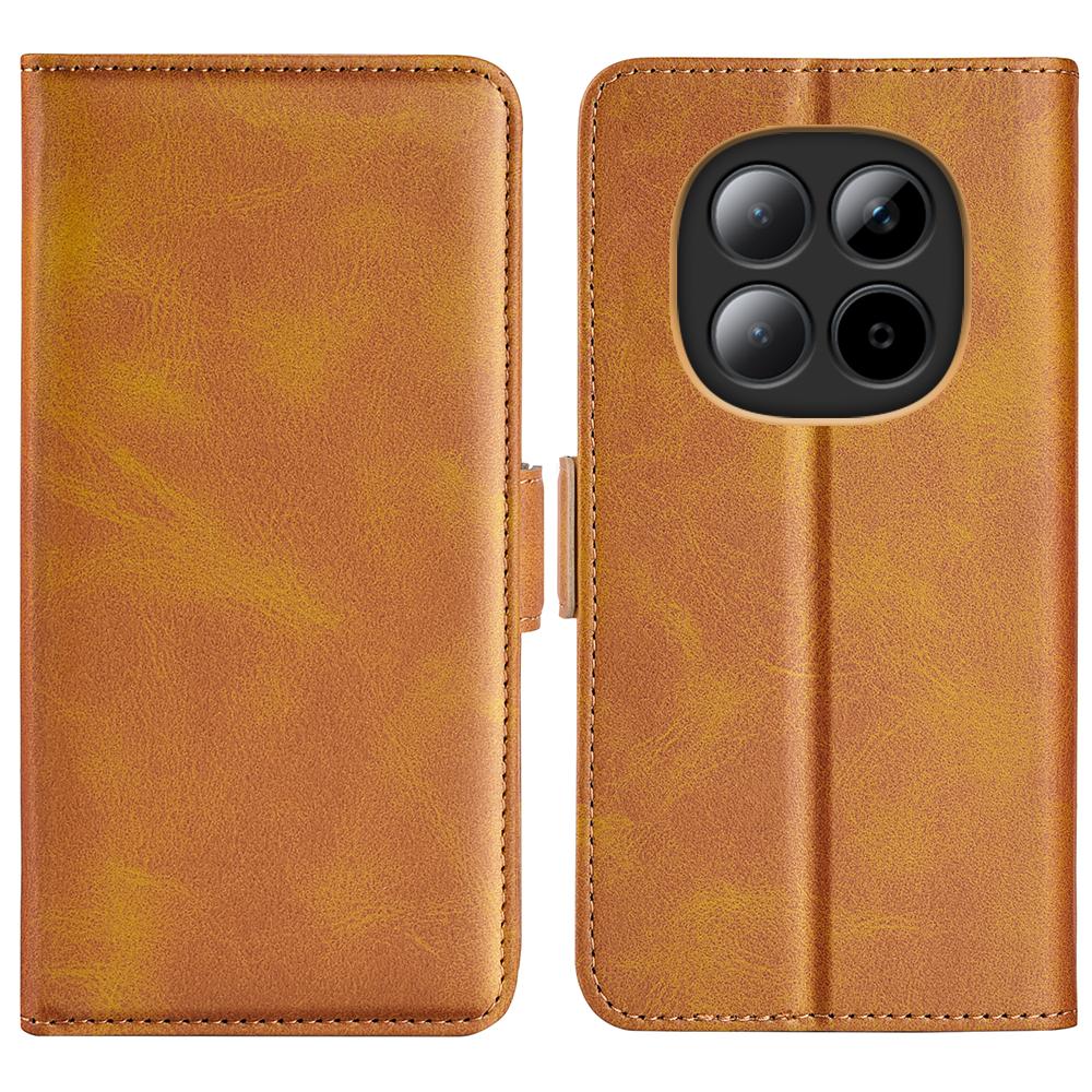 Pro Xiaomi Poco M8 5G/Redmi Note 15 5G (Globální) Pouzdro Texturovaná telecí kůže Peněženka Kryt na telefon