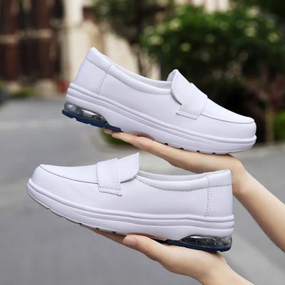 Women Breathable Cushioning Sneakers Ladies Four Seasons Lightweight Slip On Nurse Casual Shoes Non-Slip Mocasines Walking Shoes