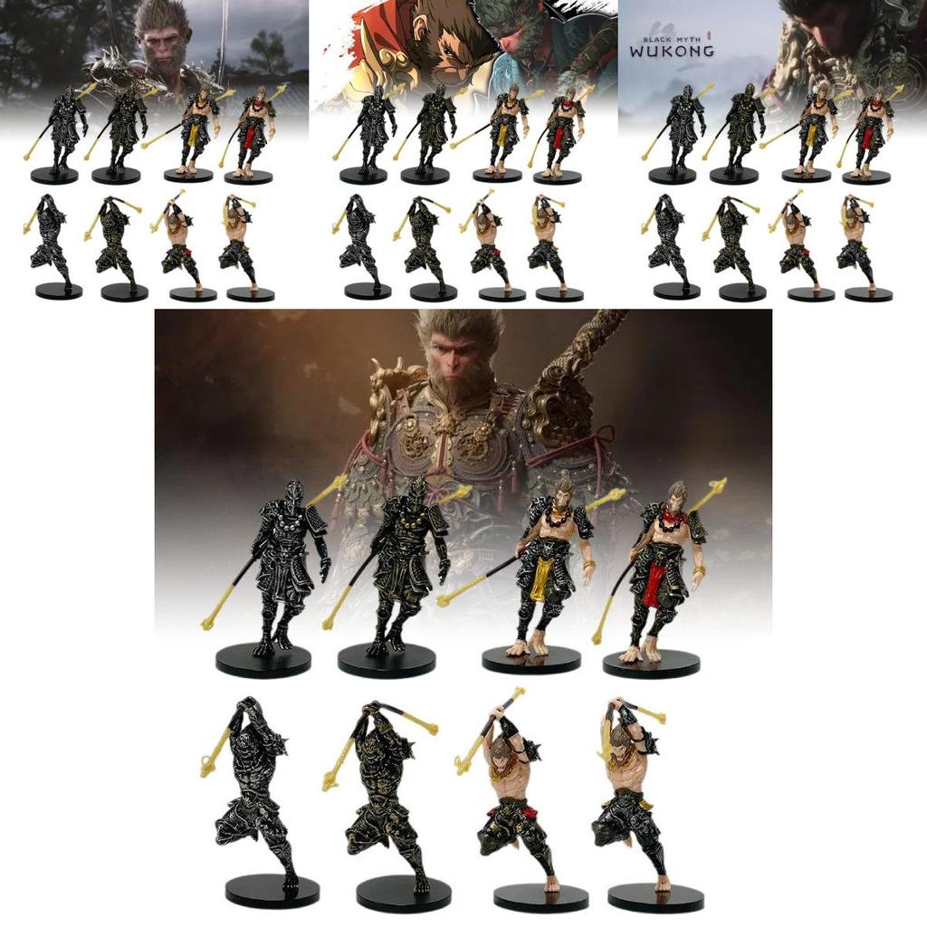 Unique Pvc Monkey King Wukong Action Figure Model Collectible Toy For Anime Fans