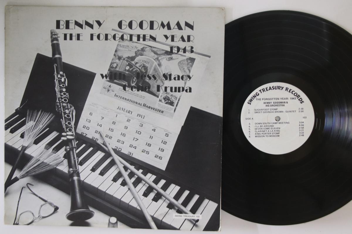 

LP Record BENNY GOODMAN - Forgotten Year 1943 103 SWING TREASURY US Jazz Used