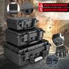 9 Sizes Tool Box ABS Plastic Hard Carry Case Safety Equipment Instrument Case Portable Tool Box Impact Resistant Tool Case Foam