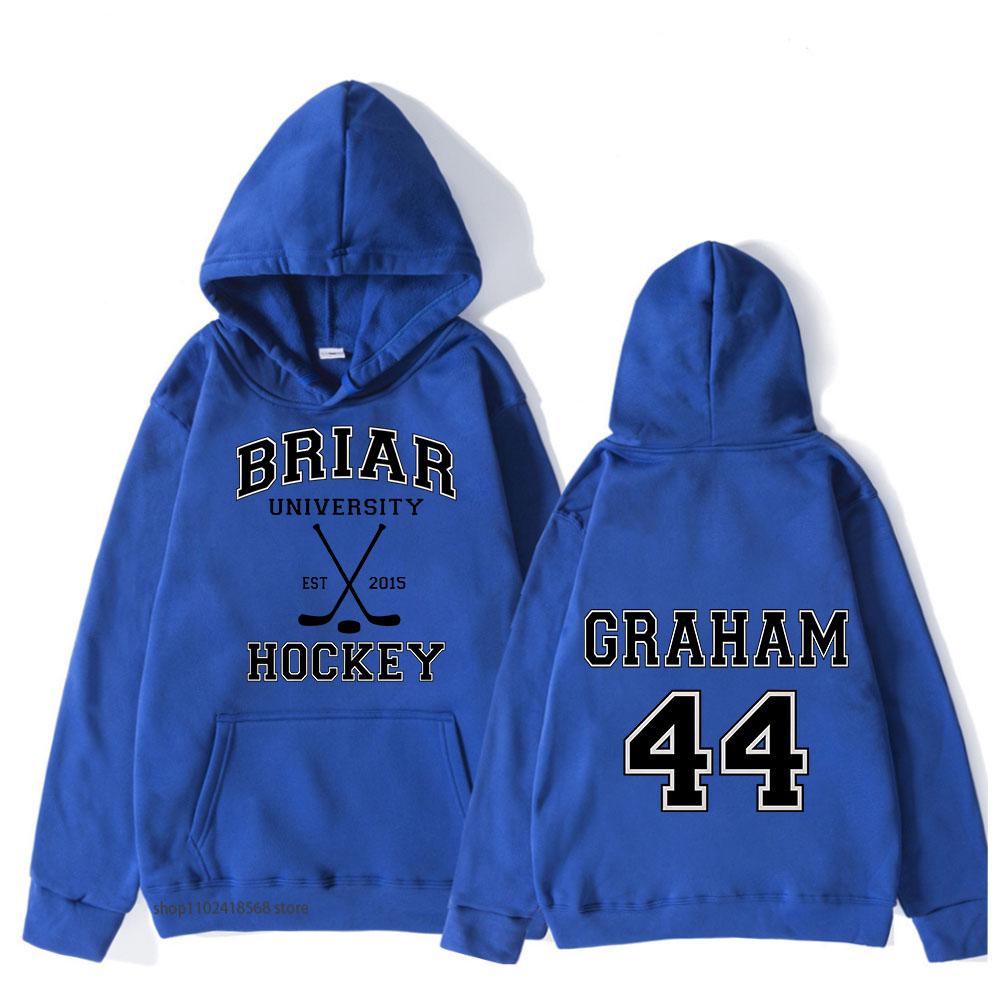 Merch TV Hoodie Off Campus Briar University Hockey Jersey Graham 44 22 DI LAURENTIS 66 Tucker46 Design Sweatshirt Male Clothes