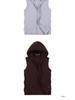 Men's Slim Fit Hooded Sleeveless Vest - Spring/Autumn, Plus Size, Lightweight Fitness Cardigan