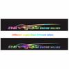 Windshield Sticker Wear-resistant Decorative Accessories Text Pattern Car Front Window Decal
