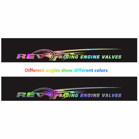 Windshield Sticker Wear-resistant Decorative Accessories Text Pattern Car Front Window Decal