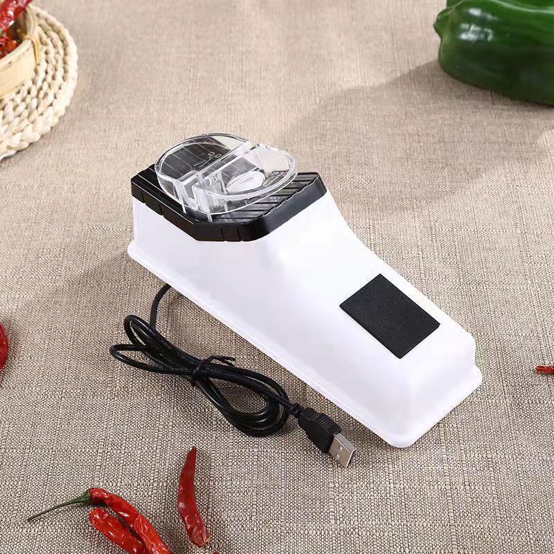 Universal Electric Whetstone: Scissors & Cleaver Sharpener with Black Tech
