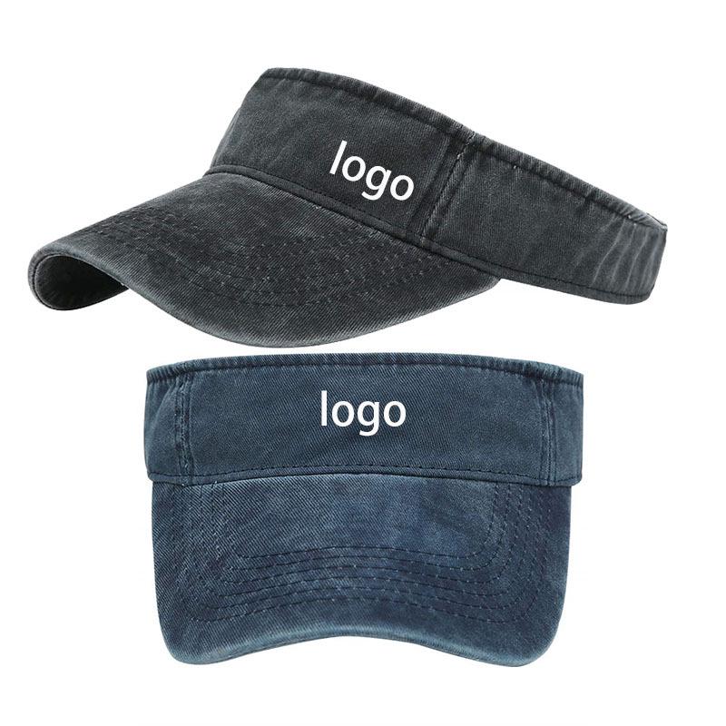 Unisex Washable Retro Sun Visor Cap for Outdoor Sports & Fishing