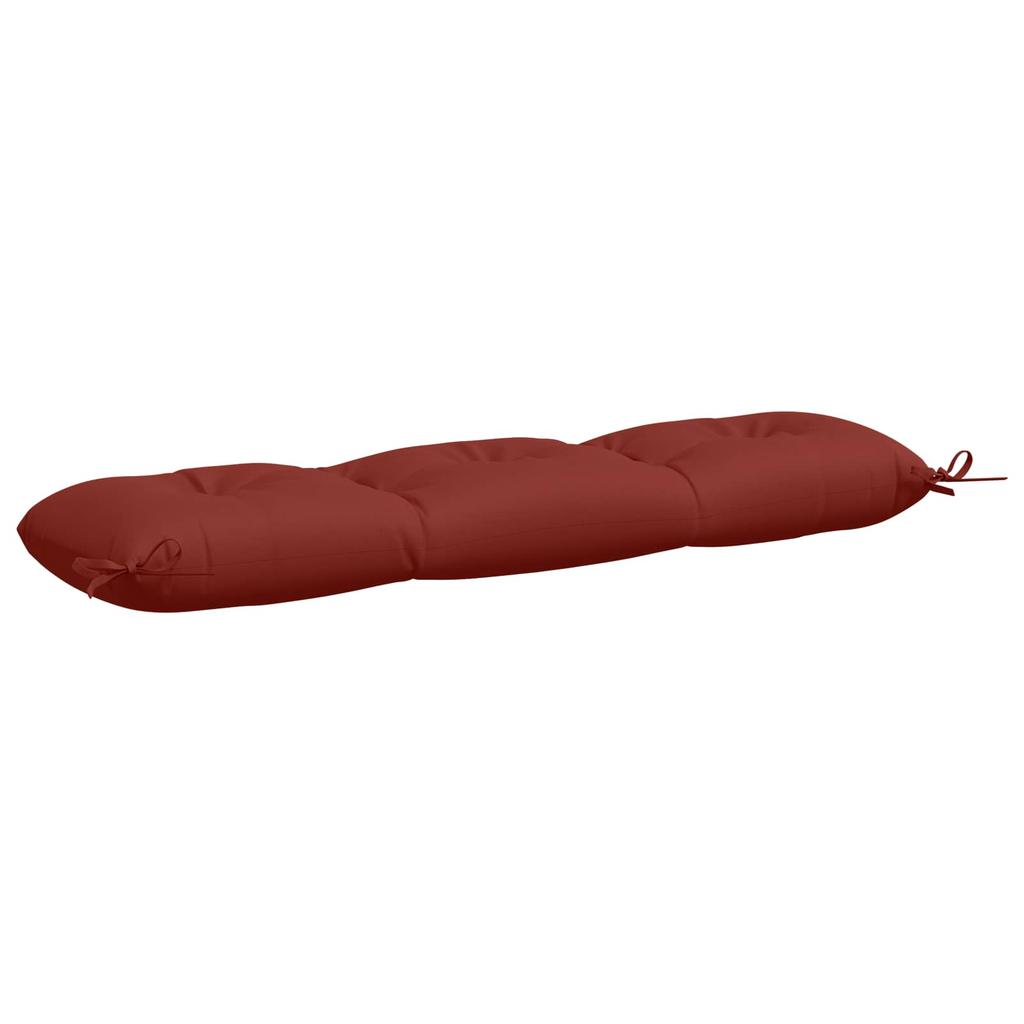 2 piece Bench Cushions VIANEN 100percent Polyester Red