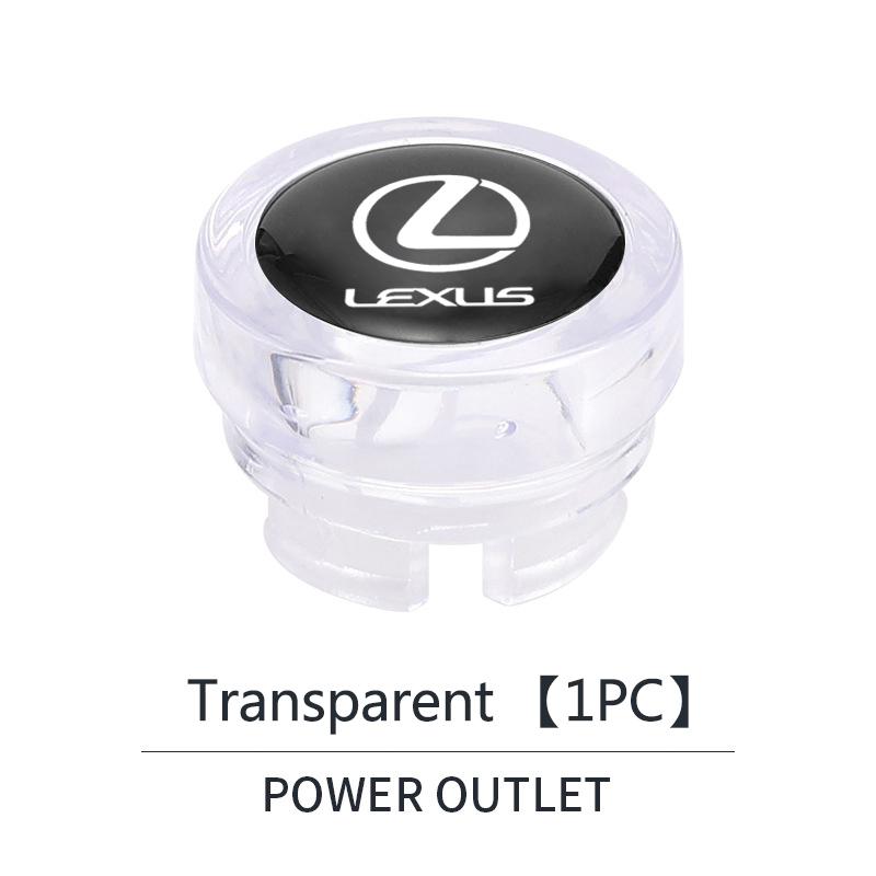 

Car Cigarette Lighter Cover Button Protective Anti Dust Cap For Lexus IS250 Ct200h LS430 LX570 NX300h IS300h RX330 ES300h UX250h