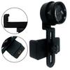 Macro Lens Adapter Clip-on Magnifier Non-slip Rubber Pad Curved Groove Clamp 1 4-inch Brass Nut Tripod Mountable