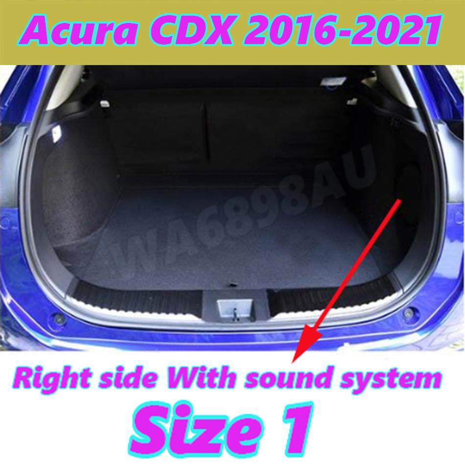 Custom High Quality Car Trunk Mat For Acura CDX 2016 2017 2018 2019 2020 2025 Interior Accessories Anti Dirty Leather Carpet