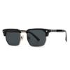 New European and American retro metal modern retro charm box sunglasses men's and women's sunglasses