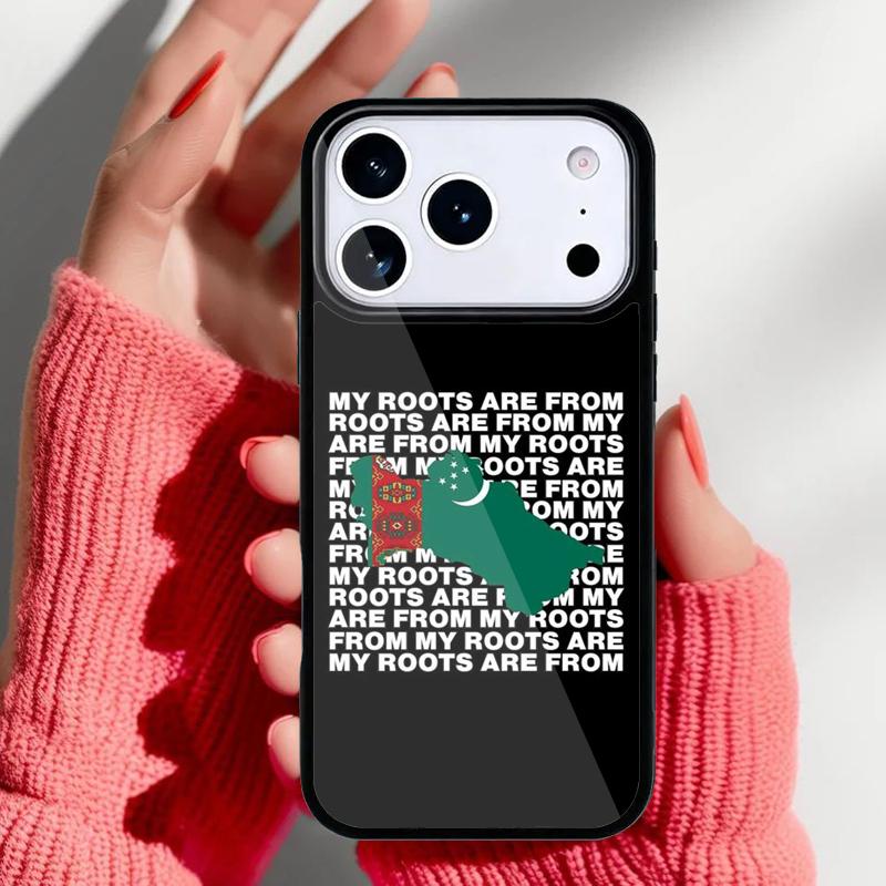 

Turkmenistan Flag Phone Case for iPhone 17 Air 16e 15 14 13 Pro Max Back Cover for 12 11 Pro Coque iPhone 15 Pro
