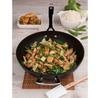 Le Creuset Aluminum Non-stick Wok Pan High with Handle 30 Cm (51104300010202)