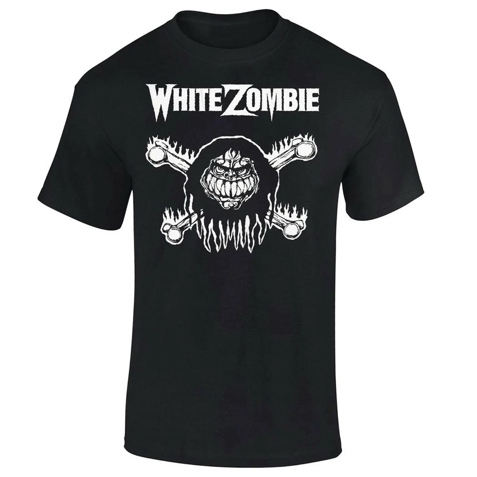 WHITE ZOMBIE cd lgo MONSTER BONES MAKE THEM DIE Offcl SHIRT LRG New rob zombie M