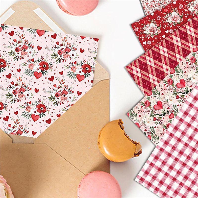 A25F-Decorative 12X12 Inch Scrapbook Paper Double-Sided Sheets 24 Design Options For Crafting