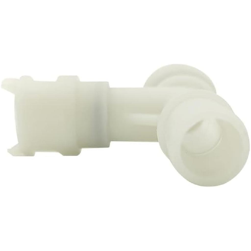 2PCS Heater Inlet Hose Connectors (P/N: 800-413, 15055343, 730-5658) for 2000-2014 Cadillac Escalade/Chevy Silverado/GMC Yukon Auxiliary AC - OEM