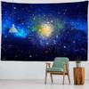 Starry Sky Wall Tapestry Home Ceiling Decoration Bohemian Style Space Planet Fabric Background Poster Bed Sheet Beach Mat