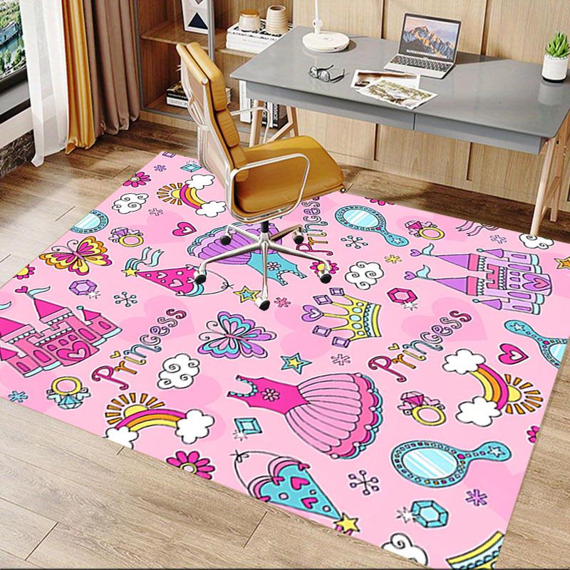 1PC Princess Castle Extra Large Non-Slip Floor carpet, Office, family, bedroom, Studio - Large Area RugJ0354