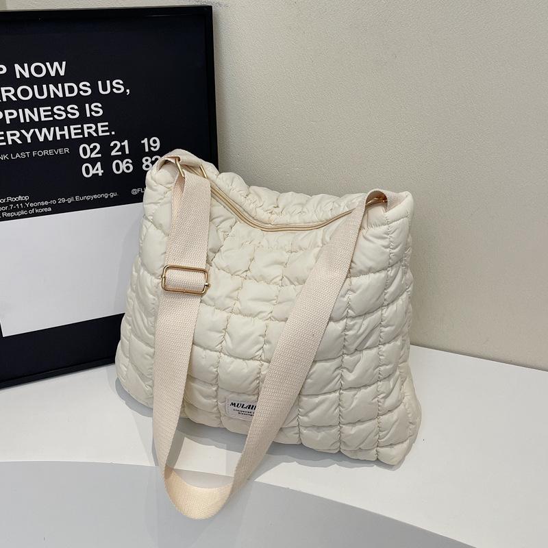 Women's Puff Crossbody Bag - Autumn/Winter Large Capacity Quilted Tote