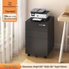 Under-Desk Mobile Metal Filing Cabinet with Locking Drawer and Office Storage