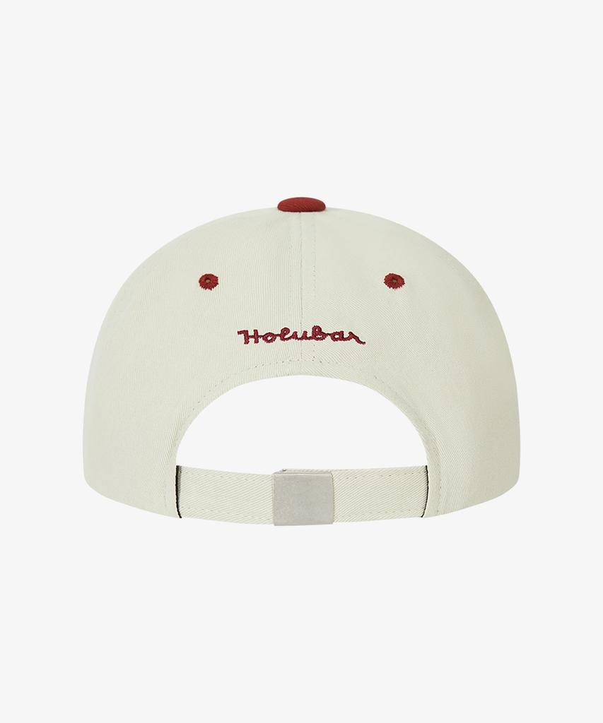 Holluba 6P H Logo Cap Wine