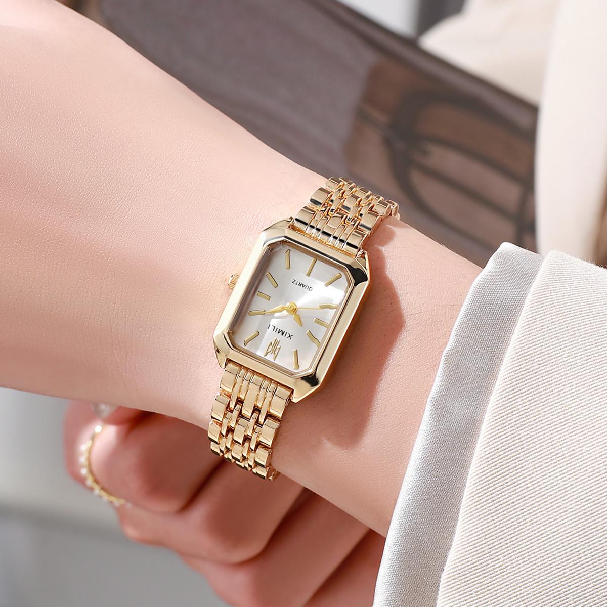 Luxury Hight Quality Quartz Watch Fashion Charming Rhinestones Stainless Steel Band Women s Wristwatches белый