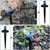 Spiked Sprinkler Drip Irrigation Kit, Automatic Plant Watering System for Greenhouse Garden, DIY Irrigation Equipment Set