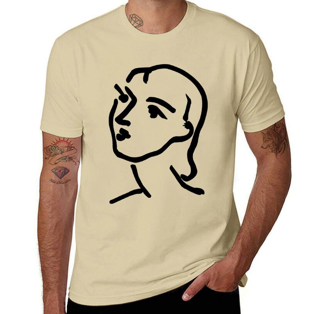 nadia aux cheveux lisses TShirt cute tops sweat Mens tshirts