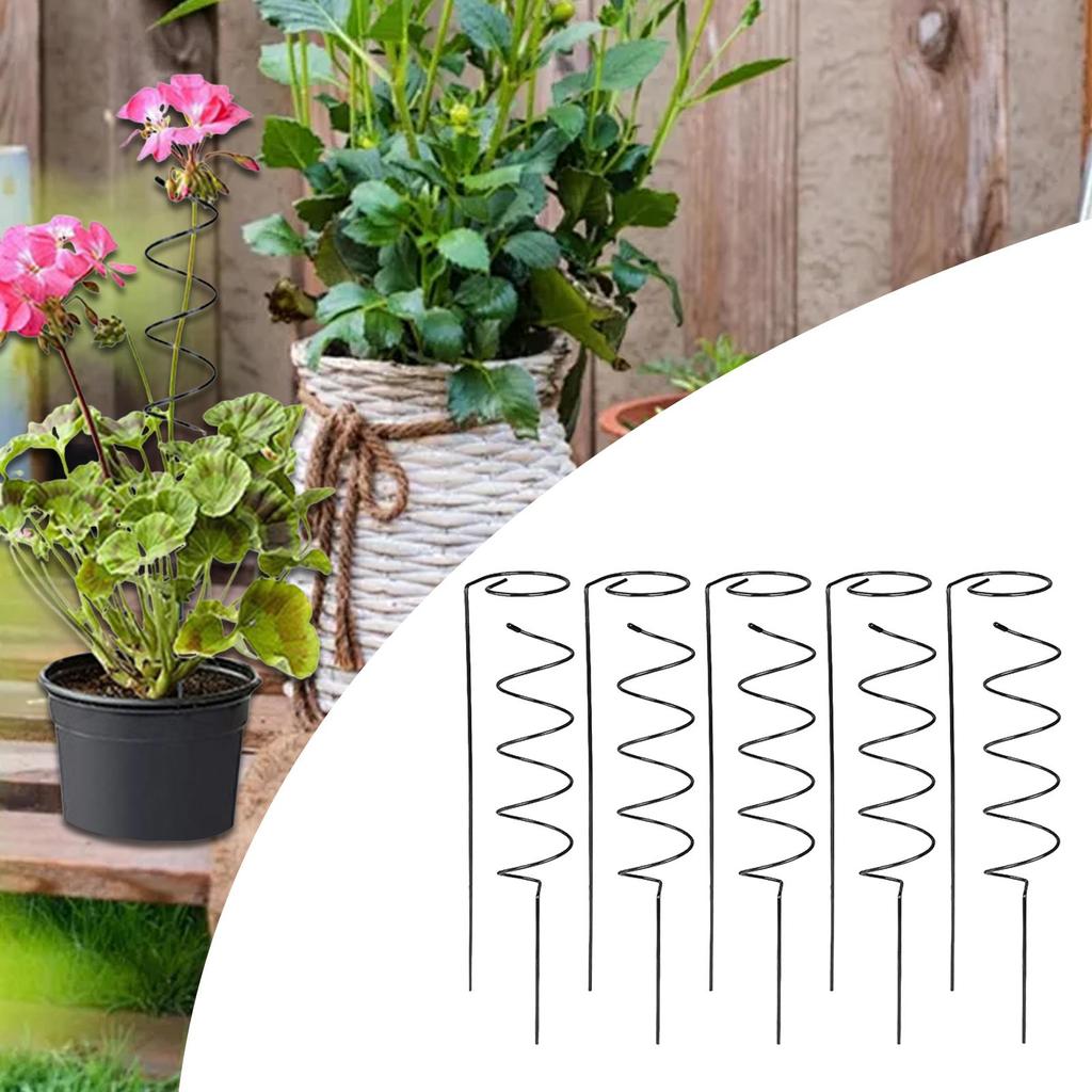 Climbing Plant Stakes Space Saving Racks Reusable Easy Install Tomato Twist Stakes for Indoor Fruits Vegetables Yard Flowers