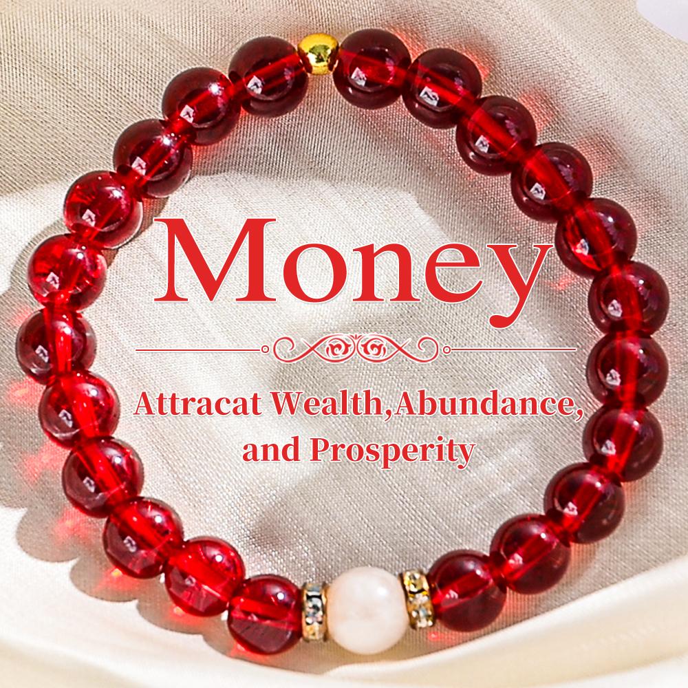 1PC Prosperity and Abundance Healing Money Wealth Bracelet - Relaxation, Success Enhancement Bracelet, Suitable for Daily Wear