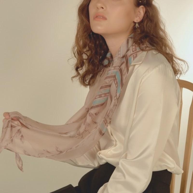 Saint Luxure Nostalgia Silk Scarf SL19FDINS