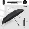 Automatic 60-Rib Folding Umbrella with UV Sun Protection