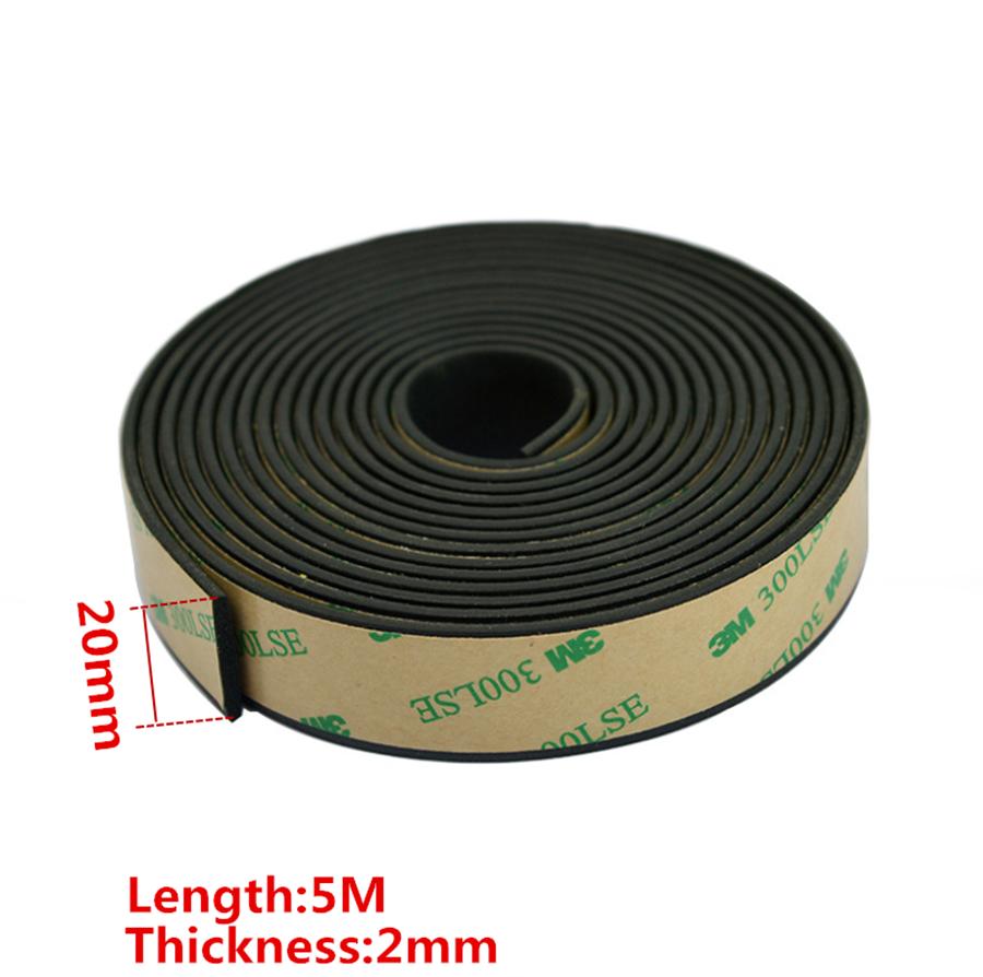5M 20mm Car Window Sealant Rubber Sunroof Triangular Window Sealed Strips Seal