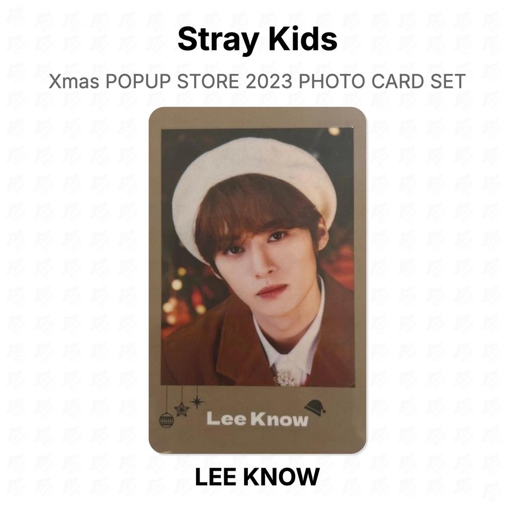 Stray Kids Xmas POPUP STORE 2023 PHOTO CARD SET Official Photocard