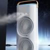 3-in-1 Lüfter Klimaanlage, Haushalts kleiner LED Luftkühler, tragbares Nachtlicht, Klimaanlagen Luftbefeuchter, Lüfter, Geschenk