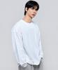 Pijikeolgameoncheu P2613 Heavy Cut Oversized Long Sleeve Tee [3 Colors]