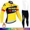 Men's and Women's Fleece Cycling Clothes Strap Set Road Mountain Bike Bicycle Thermal Cycling Shirt 2026 Winter Fleece Thermal Cycling Clothes Set