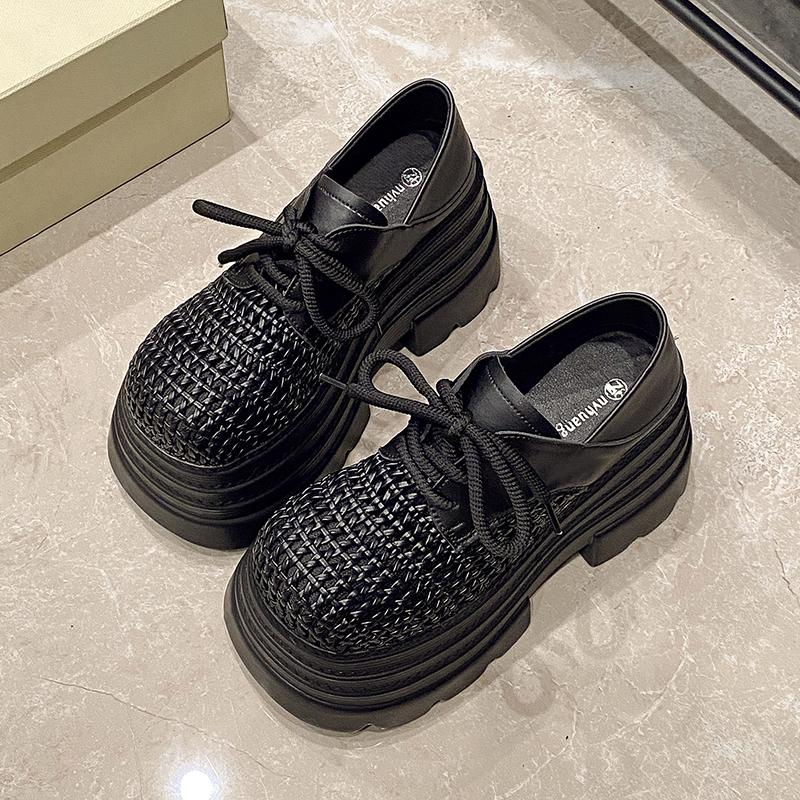 Fashion 10CM Women High Heels New Summer Pumps Females Lace-up Platform Chunky Sneakers Wedge Sandals Slides Shoes Zandalias De Mujer