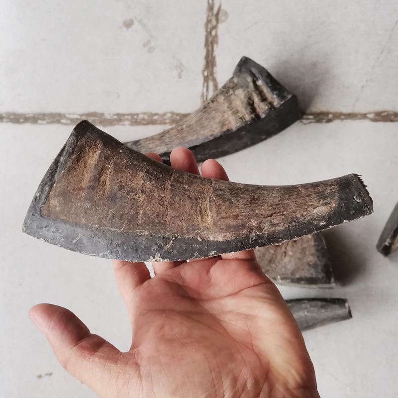 Bizoní roh DIY materiál pro řezbářství a řemesla: Rukojeti nožů, Korálky, Pečetě