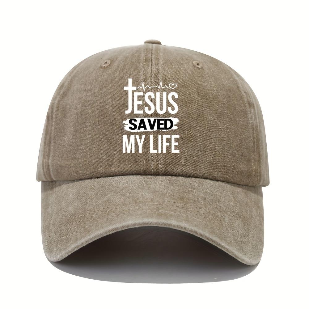 Fashionable Letter Printed Baseball Cap for Men and Women, Retro Style, Daily Casual Commuting Hat