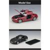 Welly 1/24 Mercedes Benz SLS AMG Alloy Sports Model Diecasts Metal Racing Car Vehicles Model Simulation Collection Kids Toy Gift